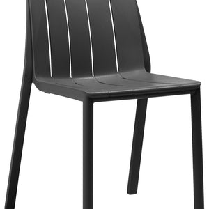 Outdoorstuhl Tiberina stapelbar; 50x56x81 cm (SxGxW); siedzisko antracyt