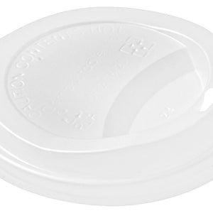 pokrywa do kubka z trzciny cukrowej Eco IV; 9.3x1.9 cm (ØxW); biały; 75 sztuka / opakowanie