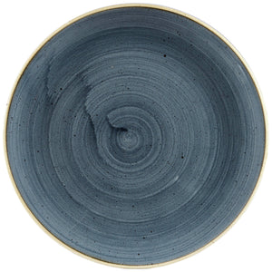 Coupeteller flach Stonecast Blueberry; 26 cm (Ø); niebieski/brązowy; okrągły; 12 sztuka / opakowanie