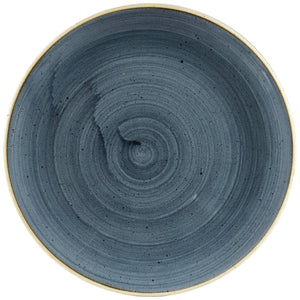 Coupeteller flach Stonecast Blueberry; 26 cm (Ø); niebieski/brązowy; okrągły; 12 sztuka / opakowanie