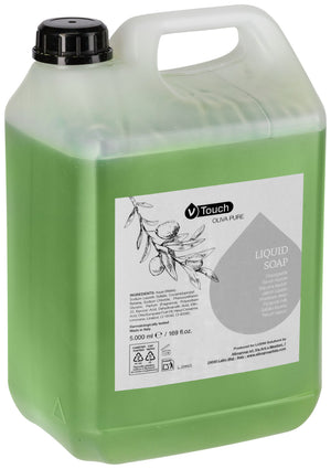 mydło Oliva Pure w kanistrze; 5000 ml; zielony; 2 sztuka / opakowanie