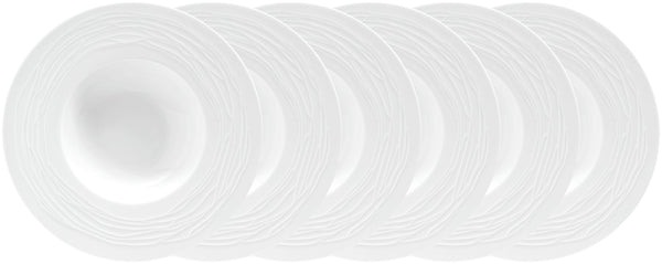 talerz głęboki Taifun; 260ml, 23x4.3 cm (ØxW); biały; okrągły; 6 sztuka / opakowanie