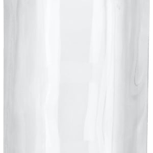 butelka Iconic; 540ml, 7.3x20.2 cm (ØxW); transparentny/srebro; 6 sztuka / opakowanie