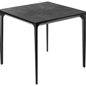 Outdoor-Tisch Linero quadratisch; 80x80x72 cm (DxSxW); Platte beton