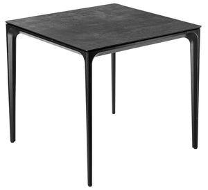 Outdoor-Tisch Linero quadratisch; 80x80x72 cm (DxSxW); Platte beton