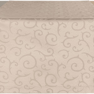 bieżnik Mega; 40x130 cm (SxD); srebro; prostokątny; 2 sztuka / opakowanie