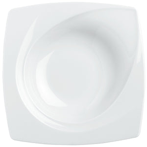 talerz głęboki Vilano; 400ml, 23x23x4 cm (DxSxW); biały; kwadrat; 6 sztuka / opakowanie