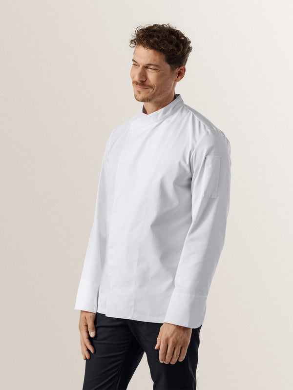 Herrenkochjacke Arnoux; Kleidergröße 3XL; biały