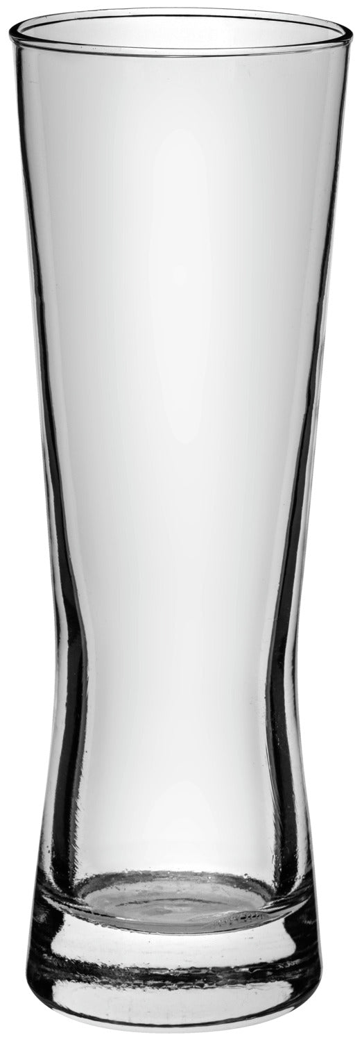 szklanka do piwa Monaco; 320ml, 6.5x19 cm (ØxW); transparentny; 0.25 l Füllstrich, 6 sztuka / opakowanie