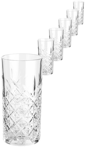 szklanka do koktajli Timeless; 300ml, 6.9x14.3 cm (ØxW); transparentny; 6 sztuka / opakowanie