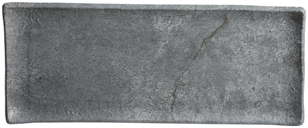 półmisek Clawson z rantem; Größe GN 1.5/4, 39.7x16.2x2 cm (DxSxW); szary; prostokątny; 3 sztuka / opakowanie
