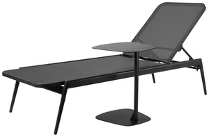 Sonnenliege Solaro; 192x65x35 cm (DxSxW); siedzisko antracyt