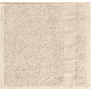 Seiftuch Evora Fischgrat Bordüre; 30x30 cm (SxD); beżowy; 5 sztuka / opakowanie