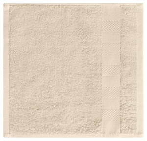 Seiftuch Evora Fischgrat Bordüre; 30x30 cm (SxD); beżowy; 5 sztuka / opakowanie