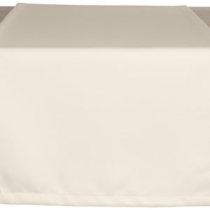 bieżnik Ambita gładki; 40x130 cm (SxD); szampan; prostokątny
