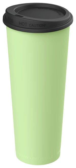 kubek do wielokrotnego użytku Michigan z pokrywką; 500ml