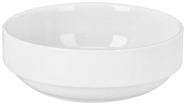 miska porcelanowa Ronno; 400ml, 14x5 cm (ØxW); biały; okrągły; 3 sztuka / opakowanie