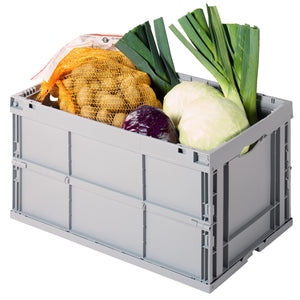 pudełko składane Carry; 67000ml, 60x40x32 cm (DxSxW); szary