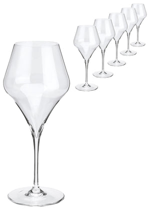 kieliszek do wina czerwonego Society; 500ml, 6.7x23 cm (ØxW); transparentny; 6 sztuka / opakowanie