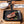 patelnia do serwowania Pegosi karbowana z uchwytem; 25.5x25.5 cm (DxS); czarny; kwadrat