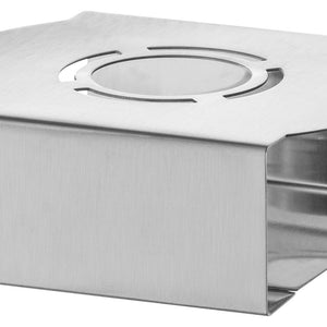 podgrzewacz Benja; 14x16x5.5 cm (DxSxW); srebro