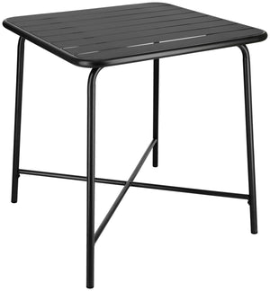 Outdoor Tisch Sentra quadratisch; 70x70x76 cm (DxSxW); czarny; kwadrat