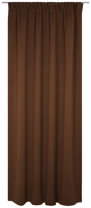 Verdunklungsvorhang Granat Multiband; 142x225 cm (SxW); ciemny brąz