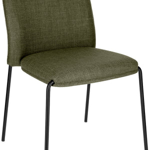 Stapelstuhl Limano Stoff; 52x43x82 cm (SxGxW); siedzisko oliwka
