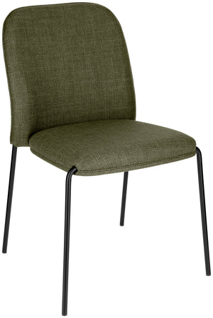 Stapelstuhl Limano Stoff; 52x43x82 cm (SxGxW); siedzisko oliwka