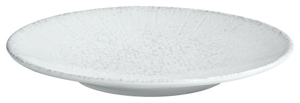 talerz płaski Caju bez rantu; 16 cm (Ø); biały/szary; okrągły; 6 sztuka / opakowanie
