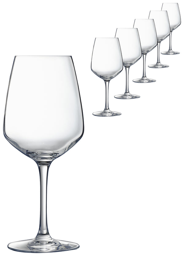 kieliszek do wina białego Vina Juliette; 400ml, 5.8x20.6 cm (ØxW); transparentny; 6 sztuka / opakowanie