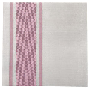 Serviette Auris Airlaid; 40x40 cm (SxD); taupe/bordo; 50 sztuka / opakowanie