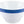 miska Multi-Color; 440ml, 13.8x5.5 cm (ØxW); biały/niebieski; 6 sztuka / opakowanie