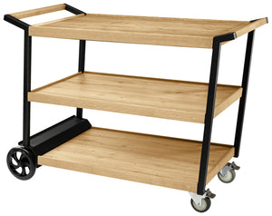 Servierwagen Aterno; 125x58x93 cm (SxGxW); dziki dąb