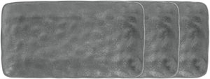 półmisek Arona prostokątny; 30x16.5x2.6 cm (DxSxW); antracyt; prostokątny; 3 sztuka / opakowanie