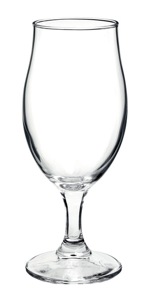 pokal do piwa Executive z linią napełniania; 391ml, 7.8x18.6 cm (ØxW); transparentny; 0.3 l Füllstrich, 6 sztuka / opakowanie
