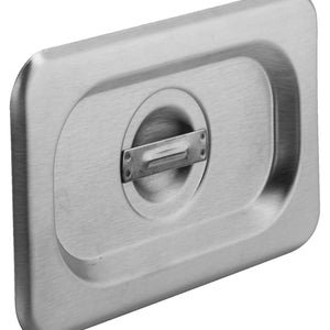 pokrywa GN Profi bez wnęki na łyżkę 1/9; Größe GN 1/9, 17.6x10.8 cm (DxS); stal nierdzewna