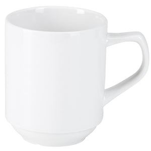 kubek Rondon; 310ml, 8x10 cm (ØxW); biały; okrągły; 6 sztuka / opakowanie