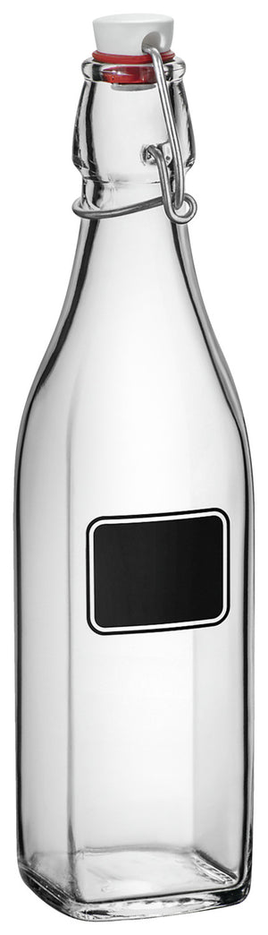 butelka z zamknięciem pałąkowym Swing; 520ml, 25.3 cm (W); transparentny; 12 sztuka / opakowanie