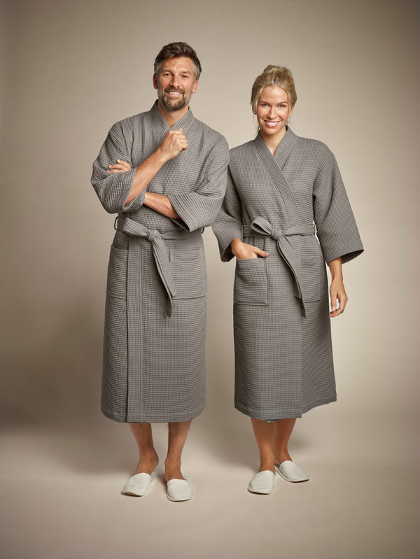 Bademantel Mino; Kleidergröße 2XL/3XL; taupe