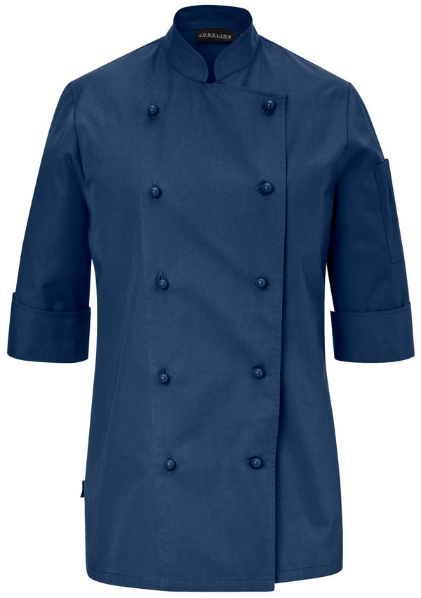 bluza kucharska damska Milan rękaw 3/4; Kleidergröße 54; granat