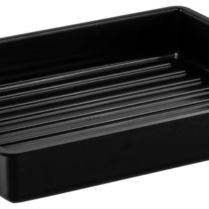 pojemnik podstawowy Anza; Größe GN 1/2, 31.7x25.5x4.6 cm (DxSxW); czarny; prostokątny