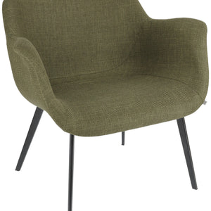 Loungesessel Limea; 78x62x72 cm (SxGxW); siedzisko oliwka