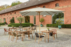 Outdoor-Stuhl Kando; 58x58x75 cm (SxGxW); siedzisko antracyt