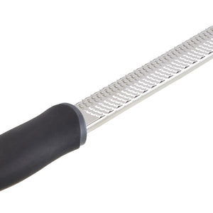 tarka ręczna Zester; 31 cm (D); stal nierdzewna/czarny