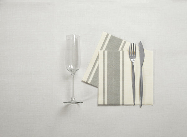 Serviette Auris Airlaid; 40x40 cm (SxD); -/szary; 50 sztuka / opakowanie