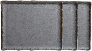 półmisek Portage z rantem; Größe GN 1/2, 32.5x26.5x2 cm (DxSxW); szary; 3 sztuka / opakowanie