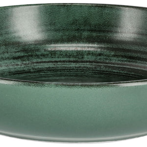 talerz głęboki Etana; 400ml, 17x4 cm (ØxW); zielony; okrągły; 6 sztuka / opakowanie