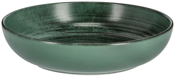 talerz głęboki Etana; 400ml, 17x4 cm (ØxW); zielony; okrągły; 6 sztuka / opakowanie