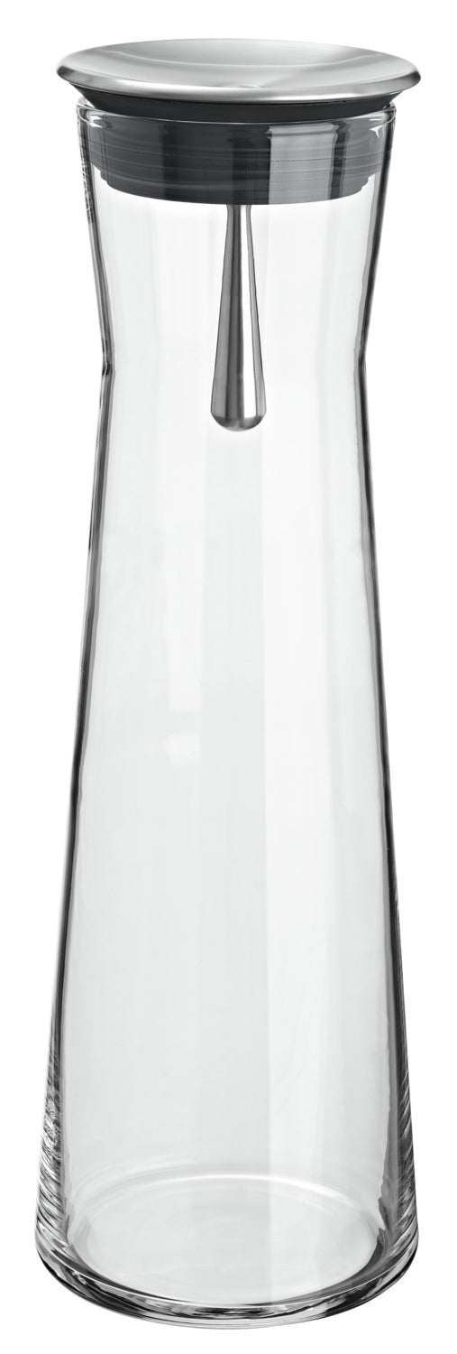 karafka Jarra prosta; 1350ml, 8.5x30 cm (ØxW); transparentny; okrągły